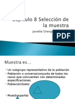 Capitulo 8 Seleccion de La Muestra