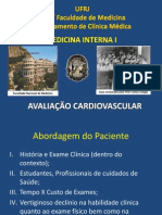 Aula 01 - Semiologia Cardiovascular PDF