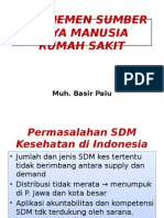 Manajemen Sumber Daya Manusia Rumah Sakit