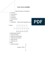 Soal-Soal Aldehida