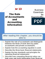 The Role of Accountants and Accounting Information