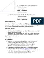 Atelier thématique sur le conseil, la formation, la recherche et la vulgarisation - LOA Atelier que Conseil Recherche Vulgar is at Ion Formation[1]