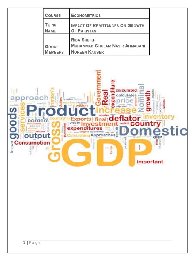 Econometrics Report | PDF