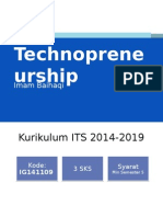 Workshop Technopreneurship