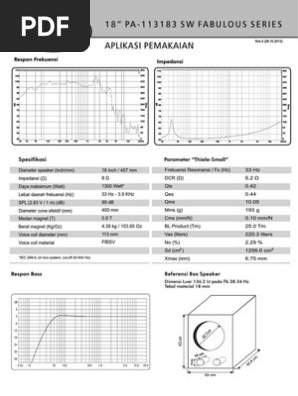 speaker acr fabulous 12 inch 7512