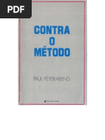 FEYERABEND, Paul. Contra o método