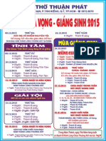 Gx.THUẬN PHÁT - MỤC VỤ MÙA VỌNG & MÙA GIÁNG SINH 2015