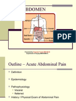 Acute Abdominal Pain 