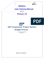 PS Budget Process