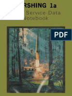 Pershing 1a Field Service Data Notebook