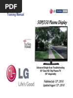 Lg 50pj350 Training Manual