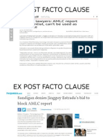 Ex Post Facto Clause