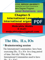 International Relations and Globalization: Chapter-5