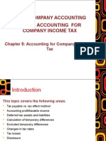 200400: Company Accounting Topic 3: Accounting For Company Income Tax