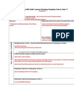 Primary EPC 2401 Lesson Planning Template Year 2, Sem