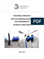 National Strategy for the Introduction of Electromobility in Malta_July 2012