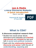 Critical Discourse Analysis (Tommie's)