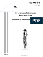 Inyectores, Tipos, Func. y Regulacion