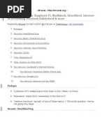 It Awareness Raspberry Pi Shellshock Heartbleed Internet of Everything