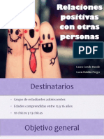 Relaciones Positivas Con Los Demás