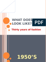 What Does He Look Like?: Thirty Years of Fashion