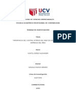 Implementacion Del Control Interno Del Área de Logística en Las Empresas Industriales Del Peru