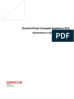 Oracle Virtual Compute Appliance X3-2: Administrator's Guide For Release 1.0