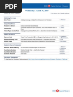 Download BMO Nesbitt Burns - Research Highlights Mar 31 by smutgremlin SN29229265 doc pdf