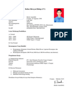 contoh cv lamaran kerja pdf  CV  Dan Surat Lamaran  PDF  