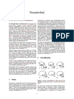 Neanderthal: 2 Classification