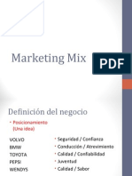 Marketing Mix