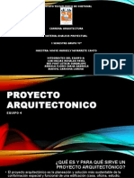 Programa Arquitectónico
