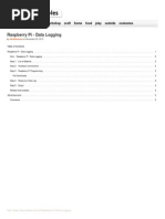 Raspberry Pi Data Logging