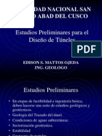 11.estudios - Preliminares para Tuneles