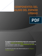Componentes de Analisis Del Diseño Urbano PDF