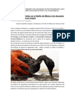 CASO Biorremediación de Derrame de Petróleo Golfo Mexico 2010