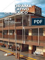 Panorama Educativo en Mexico 2013