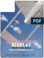 Royal Air Force Display - Farnborough 1950 - Program PDF