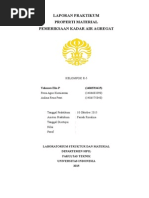 Download Pemeriksaan Kadar Air Agregat by Yohanes Elia P SN292325428 doc pdf
