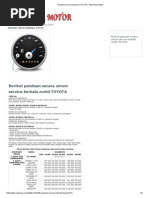 Download Panduan Service Berkala TOYOTA - New Raya Motor by Hendri Adriawan SN292327639 doc pdf