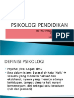 Psikologi Pendidikan i