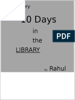10 Days in Library-Rahul Hans