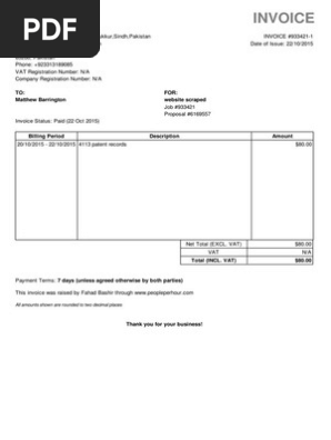 Invoice