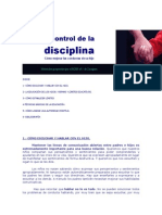 El Control de La Disciplina