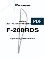 F-208RDS Manual