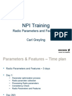 NPI Training Parameters & Features