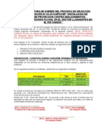 Acta de Apertura de Cotizaciones Por Invitacion