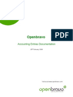 Openbravo Accounting Entries Documentation