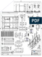 Detailed assembly drawings for gas separator tower