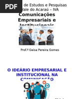 Comunicação Empresarial 3ª Aula